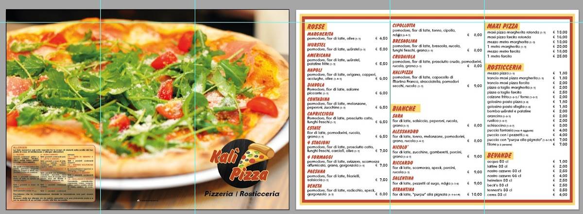 Kalìpizza меню