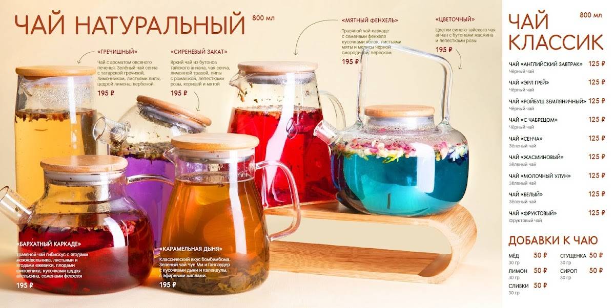 Компот меню