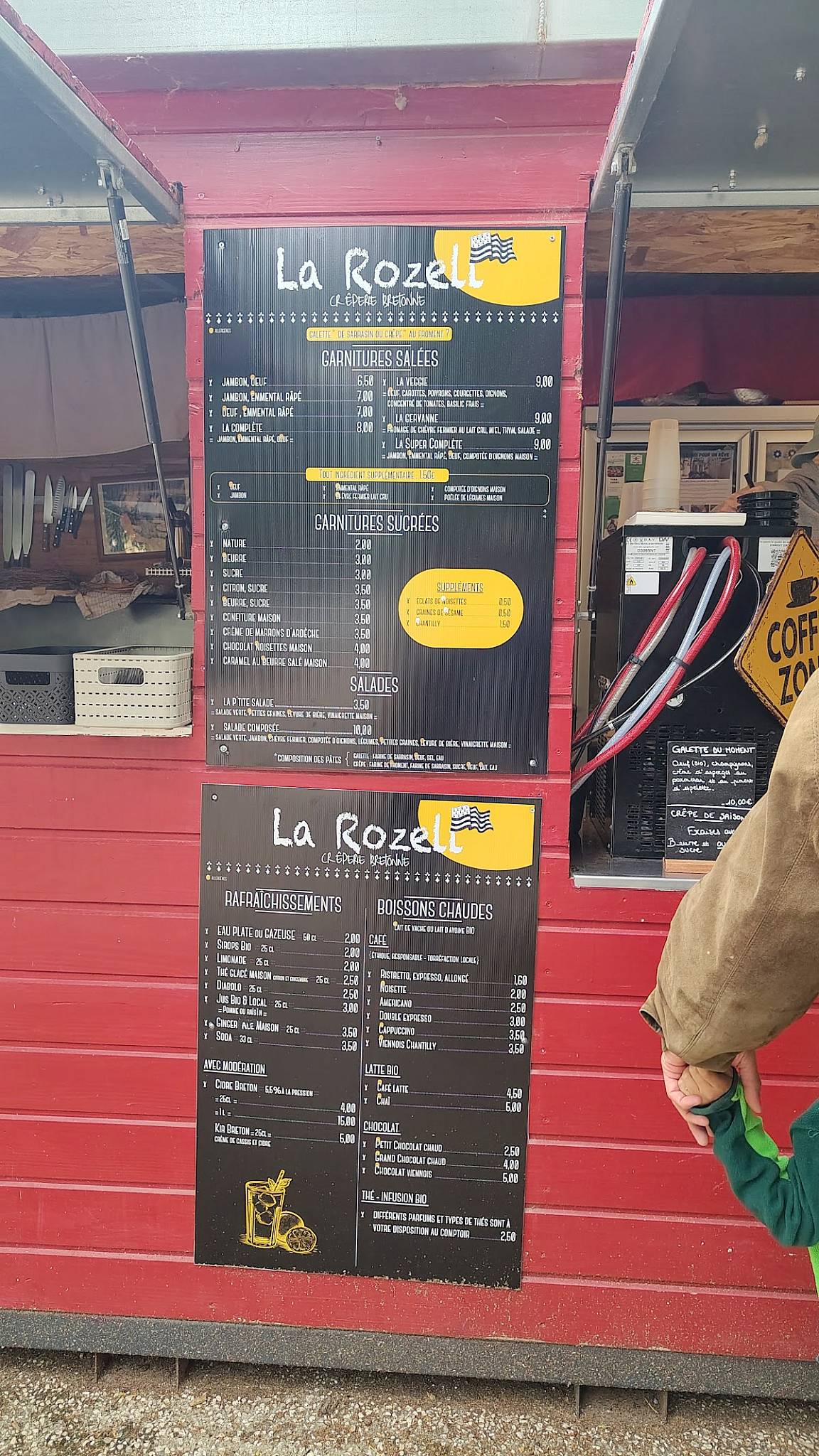 La Rozell меню
