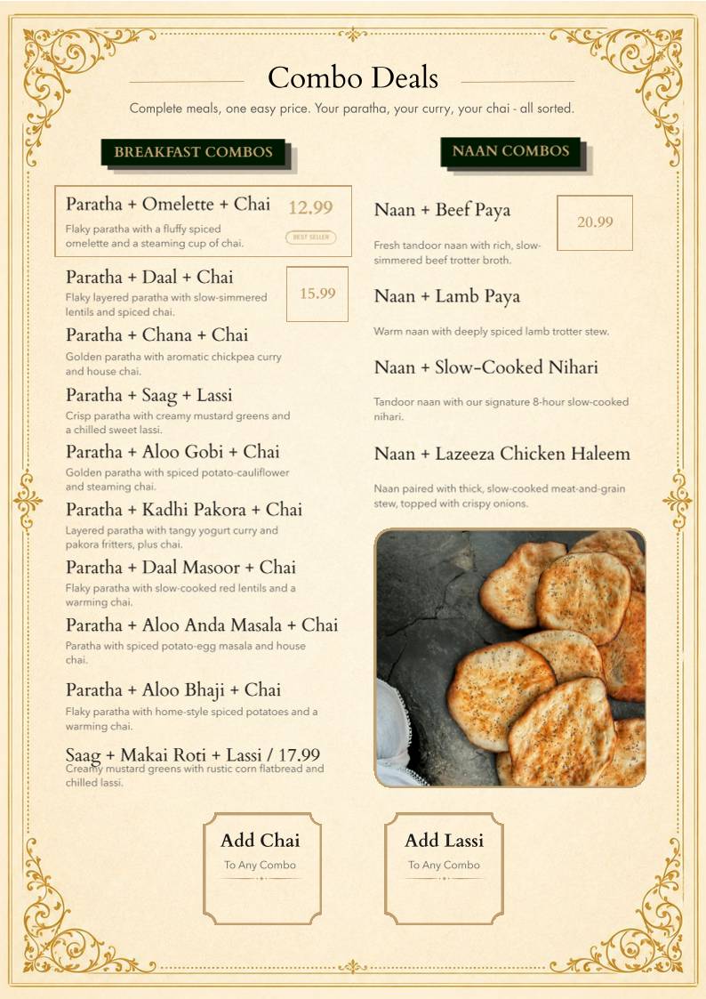 Lazeeza Restaurant меню