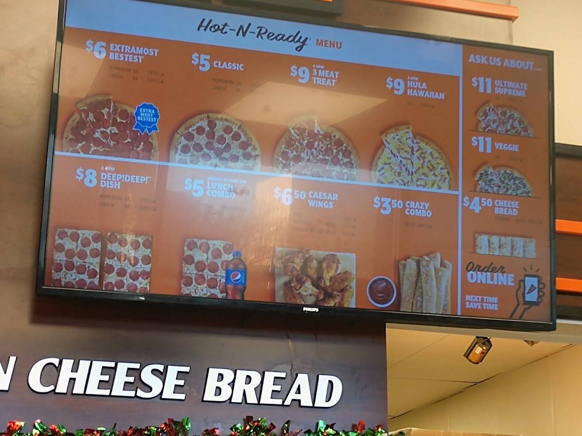 Little Caesars Pizza меню