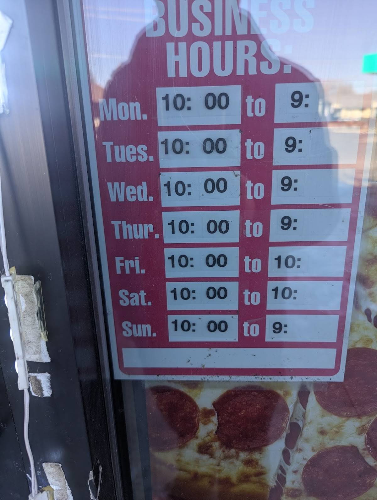 Little Caesars Pizza меню