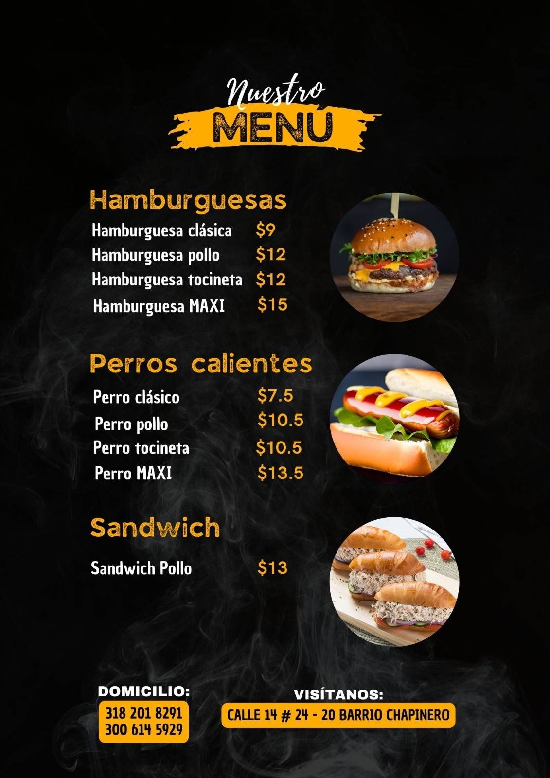 MAXIBurger меню
