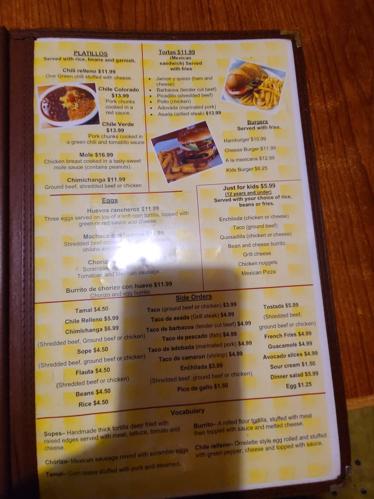 MMM Que Rico Restaurant меню