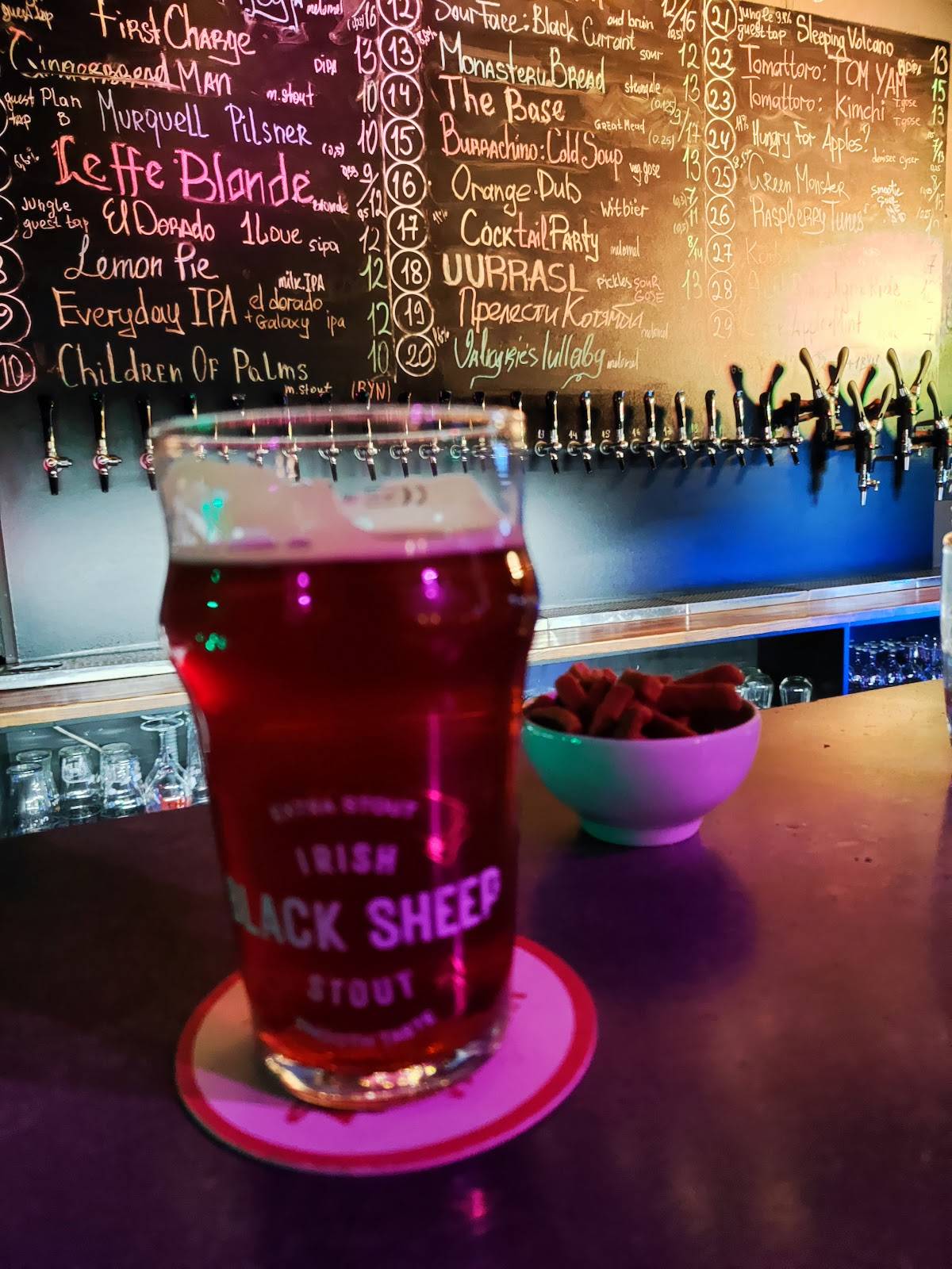 Mad Frog Taproom меню