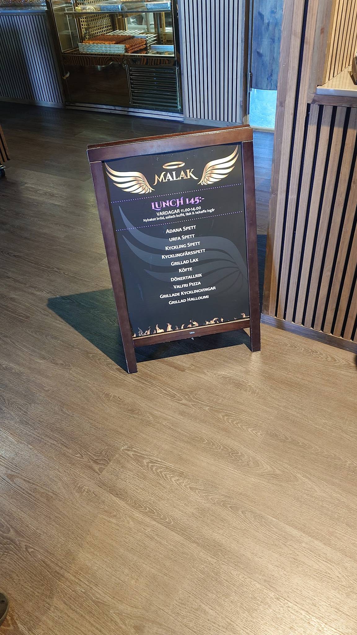 Malak kolgrill Restaurang & Event меню