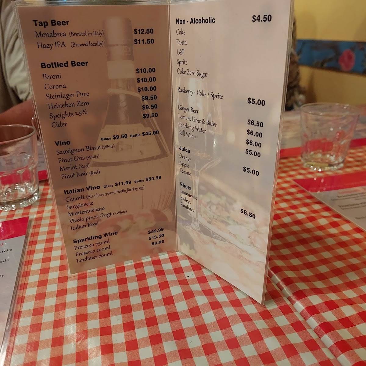 Mamma Rosa Pizzeria Wood-fire меню