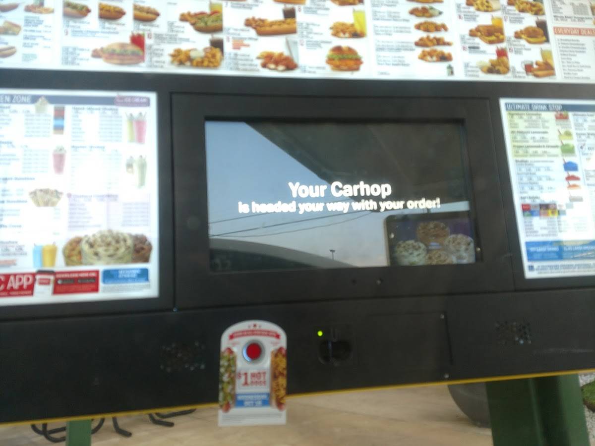 Sonic Drive-In меню