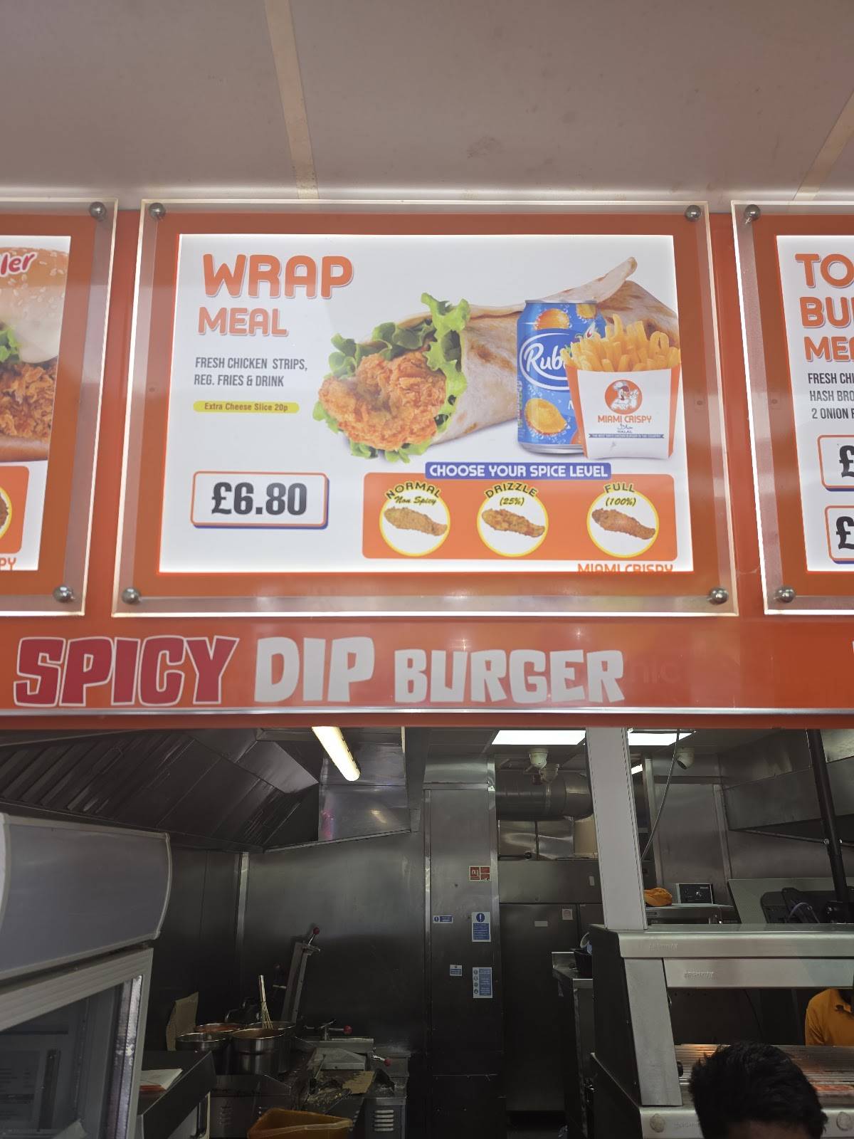 Miami Crispy Rochdale меню