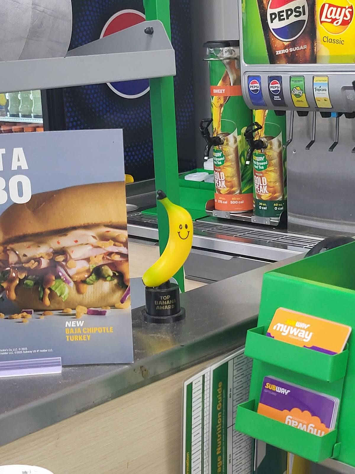 Subway меню