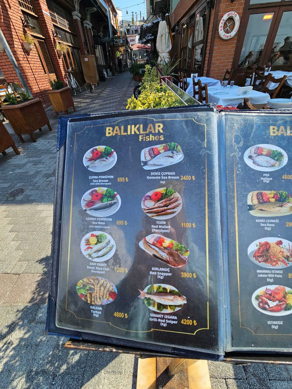 Milto Restaurant меню