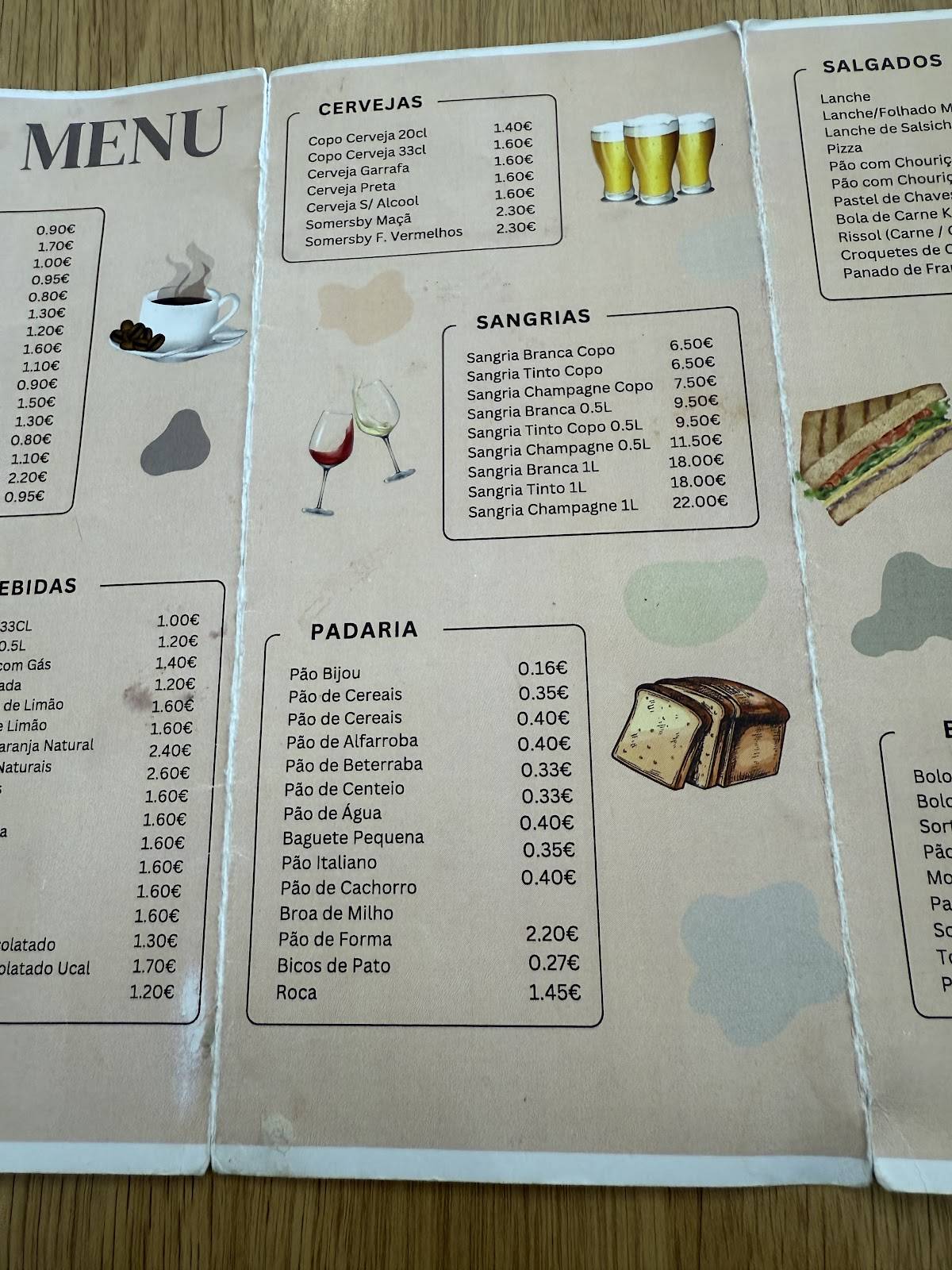 Mistura Divinal меню