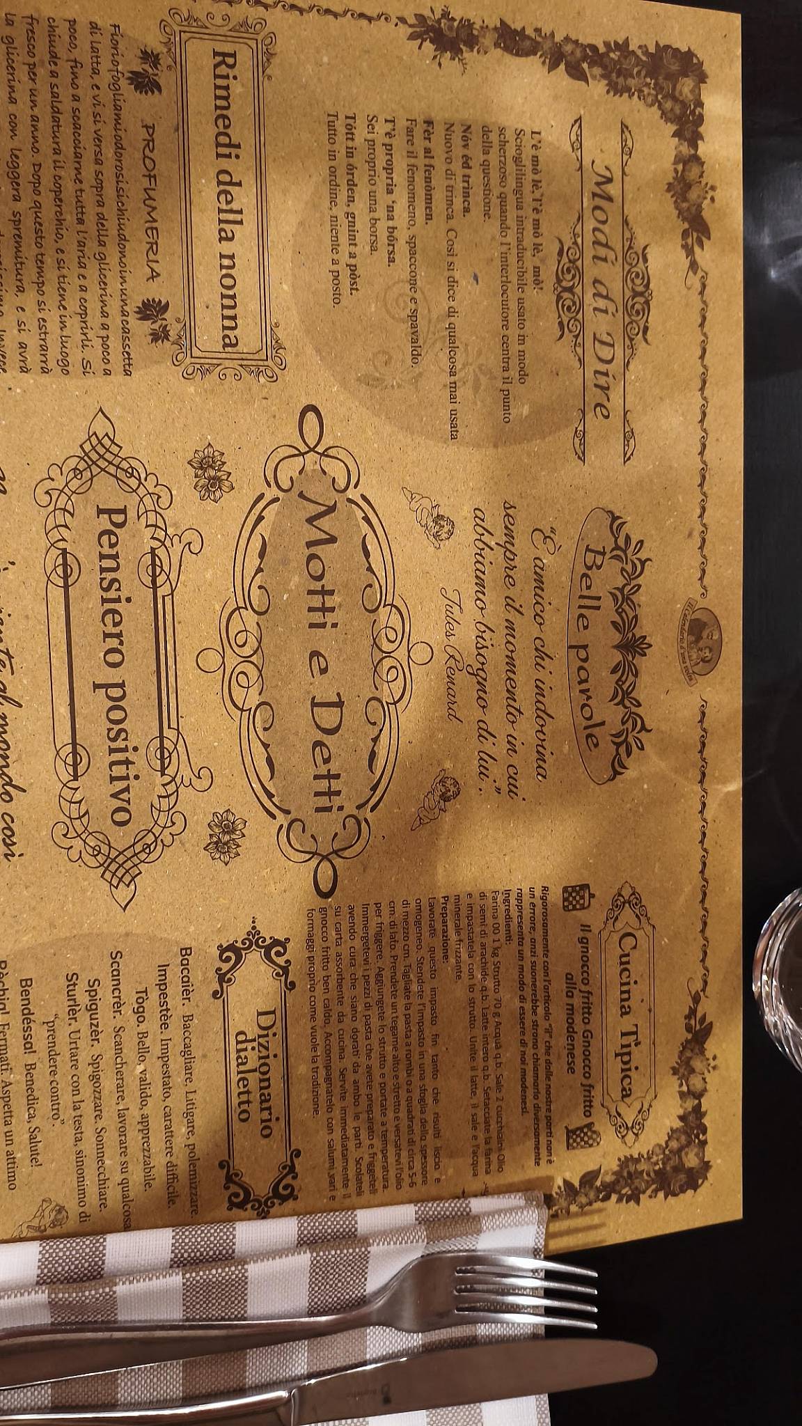 Tagliatelleria Modena Ovest меню