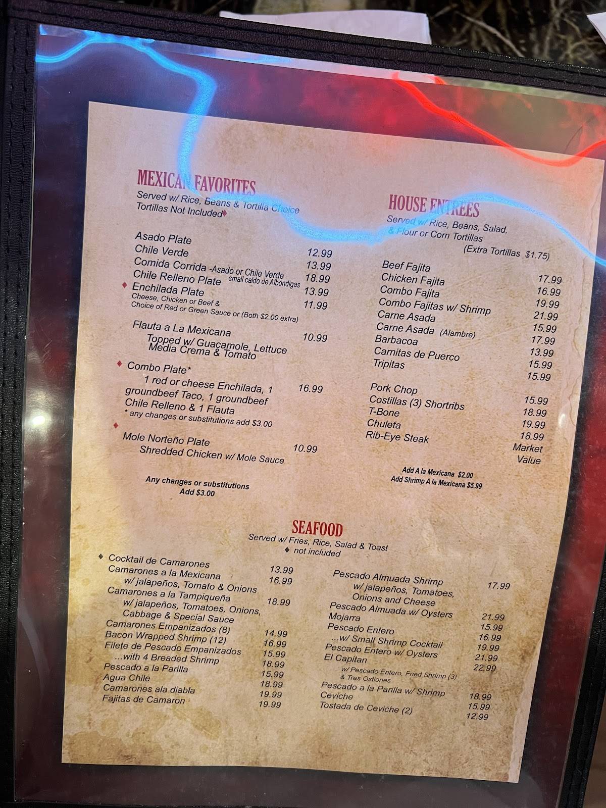 Montecito Bar & Grill меню