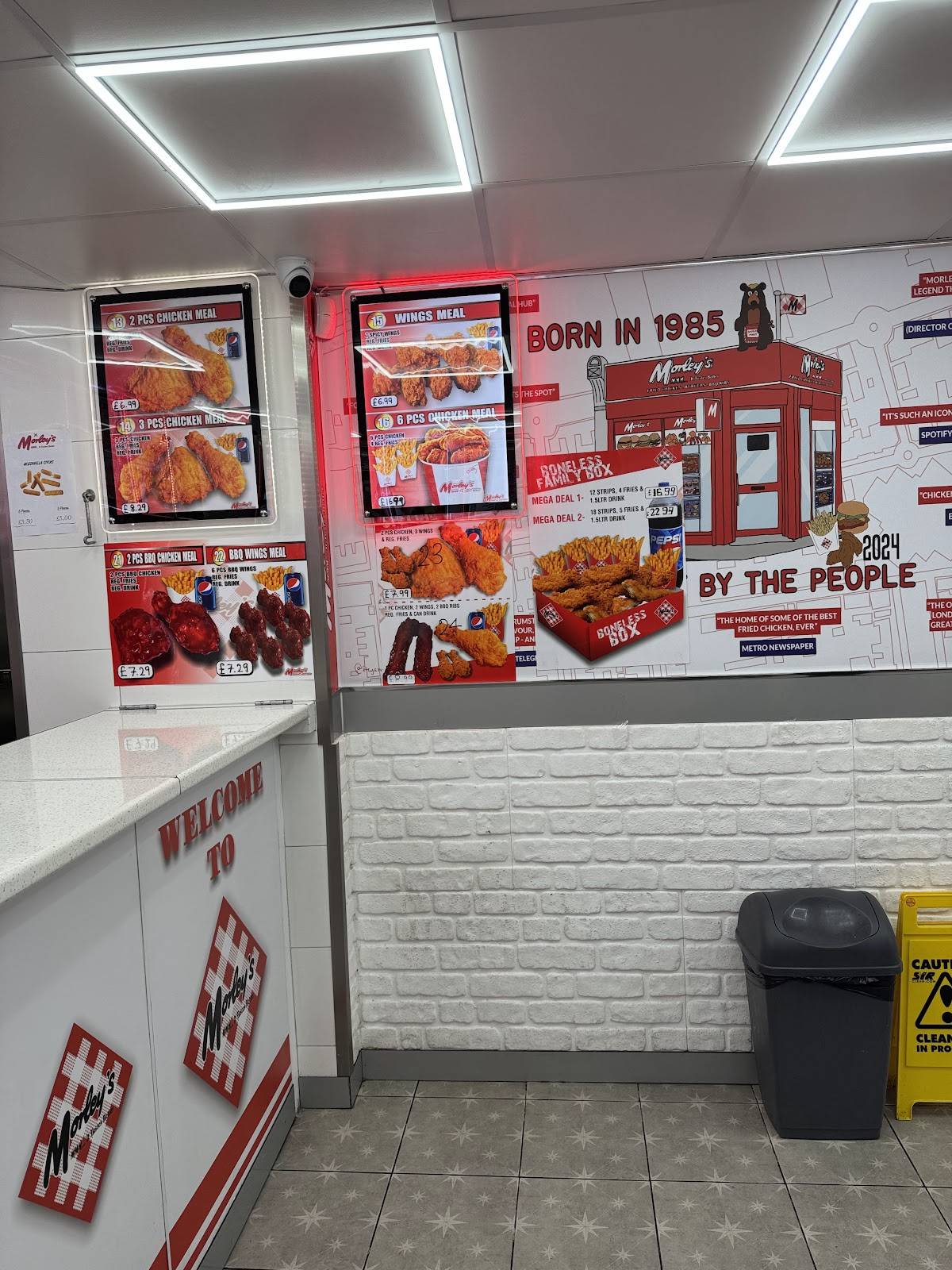 Morley's Fried Chicken меню