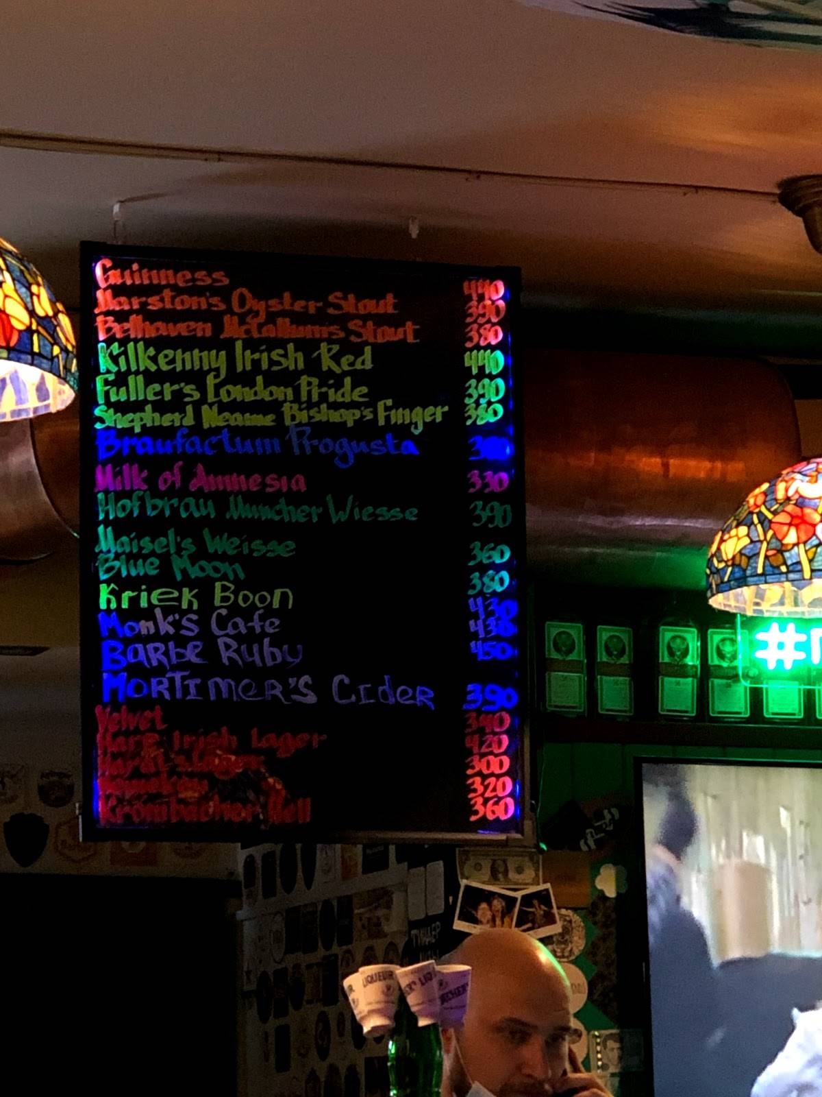 Harats Pub меню