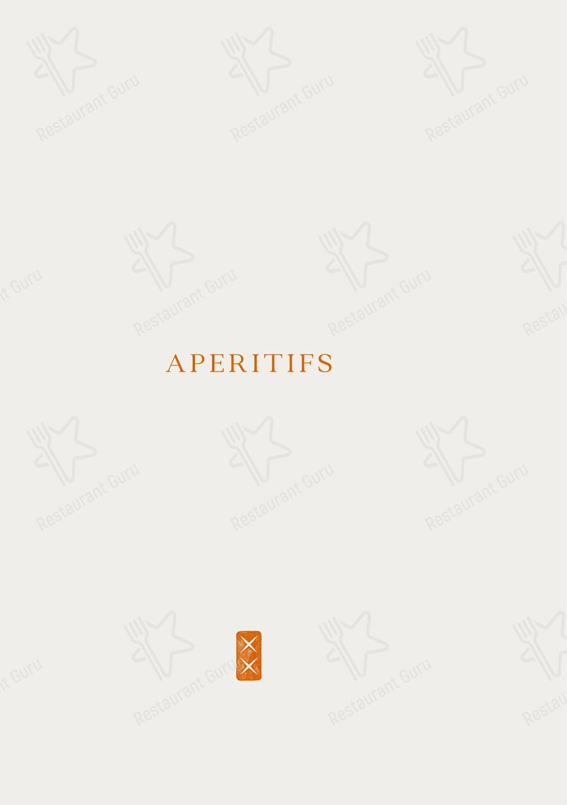 Меню ресторана NIJŪ - Drink menu