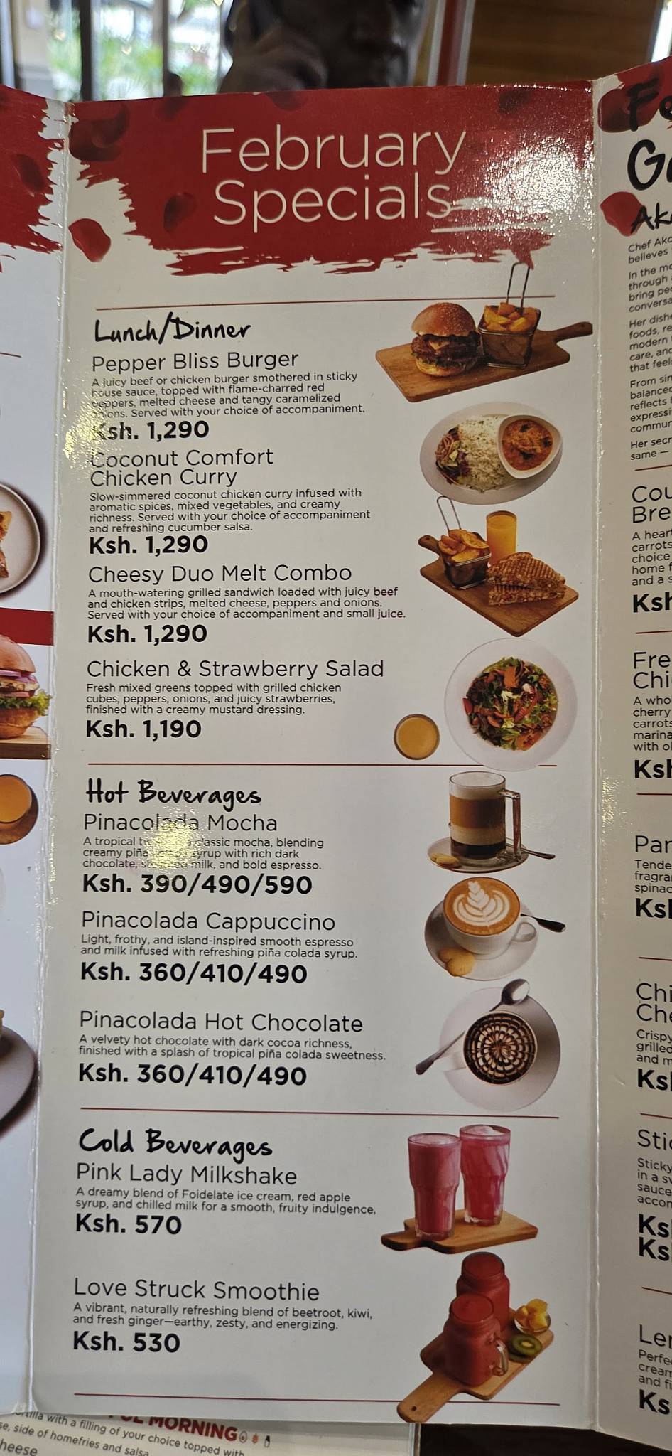 Java House - Junction Mall меню