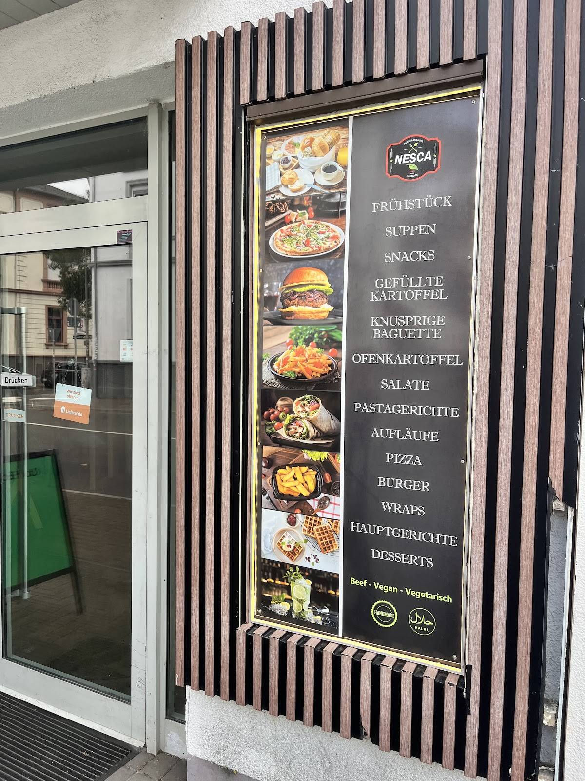 Nesca Burger Gießen меню