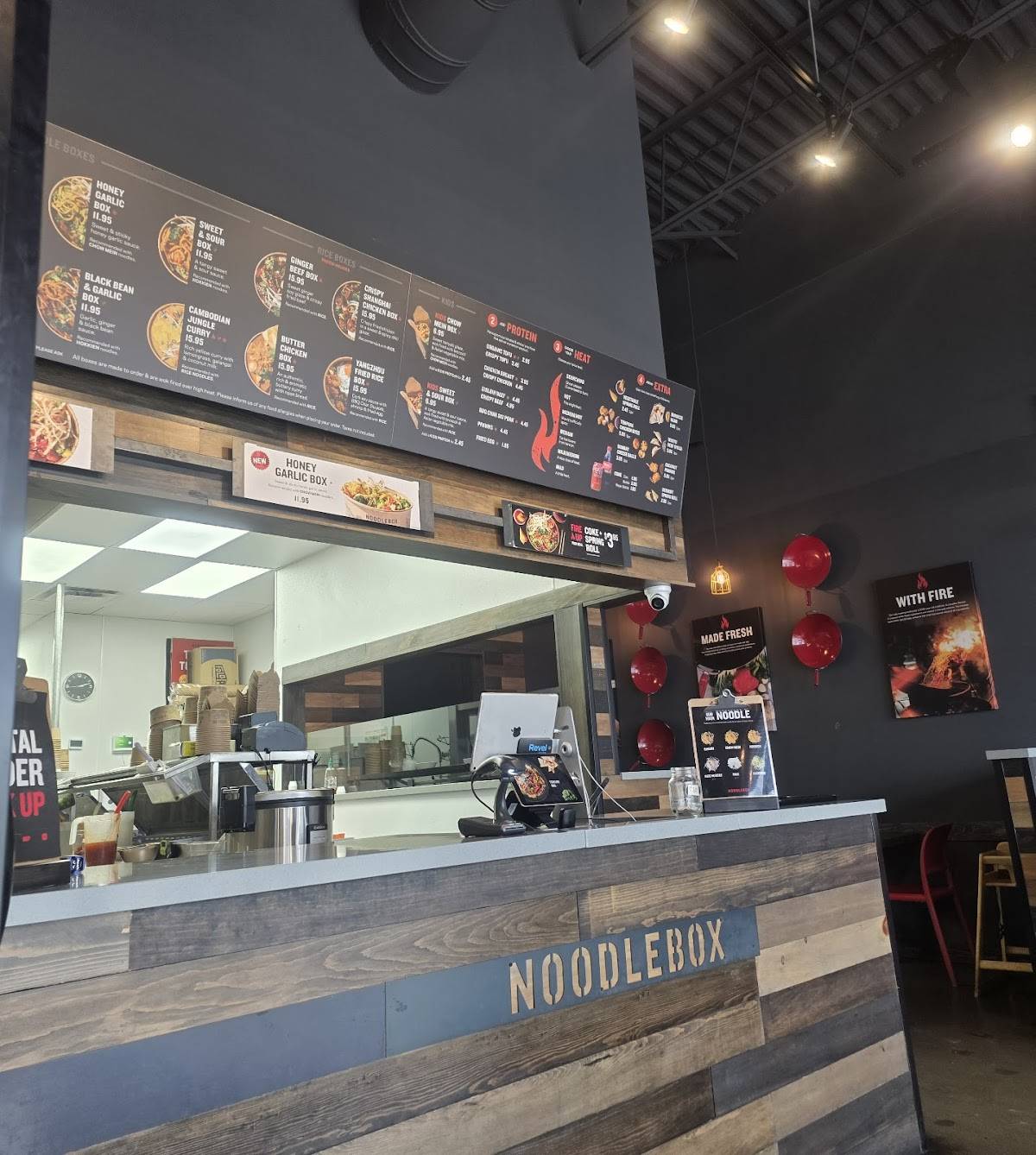 Noodlebox меню