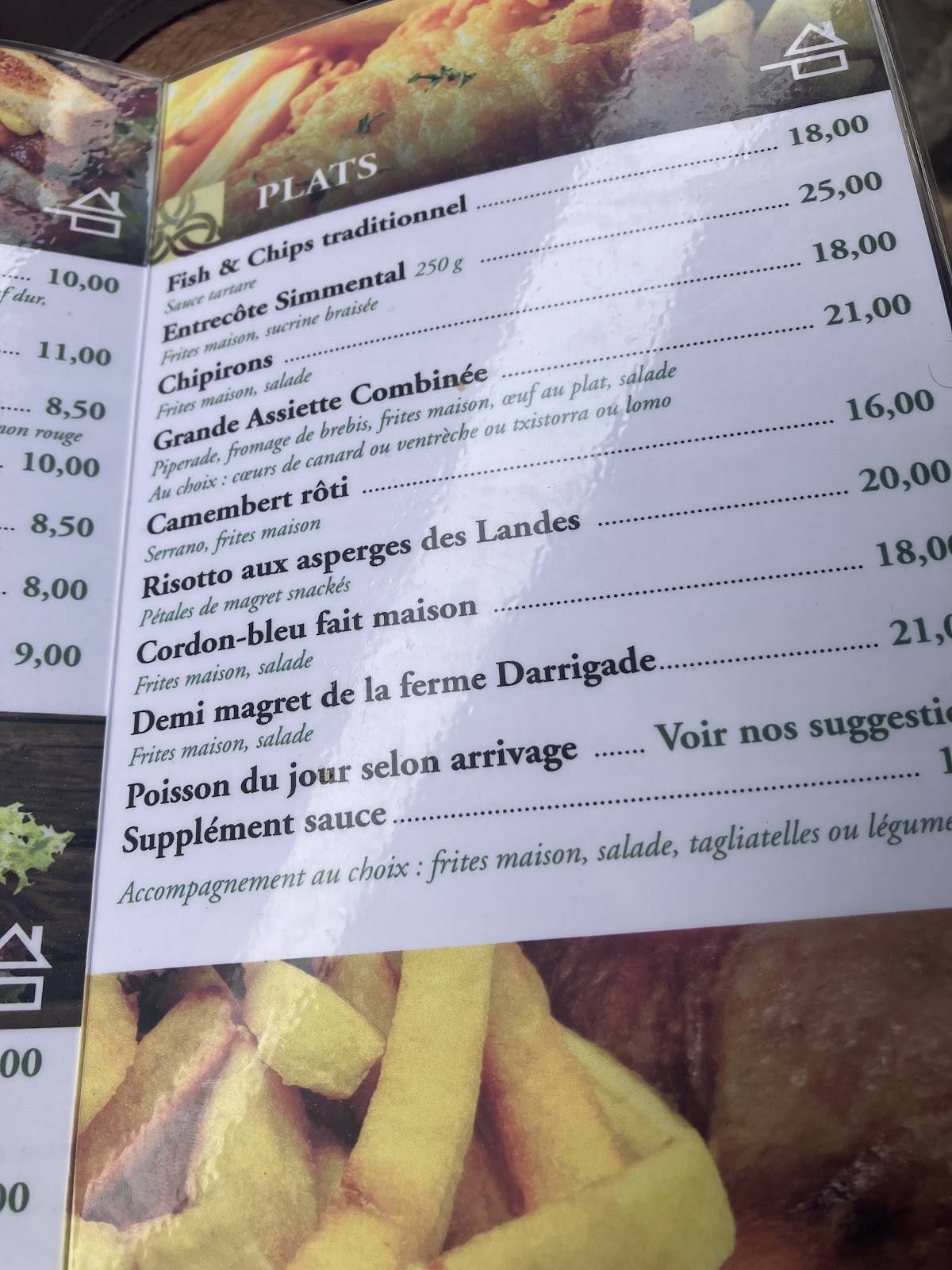 O’BAR BASQUE SOUSTONS ️ меню