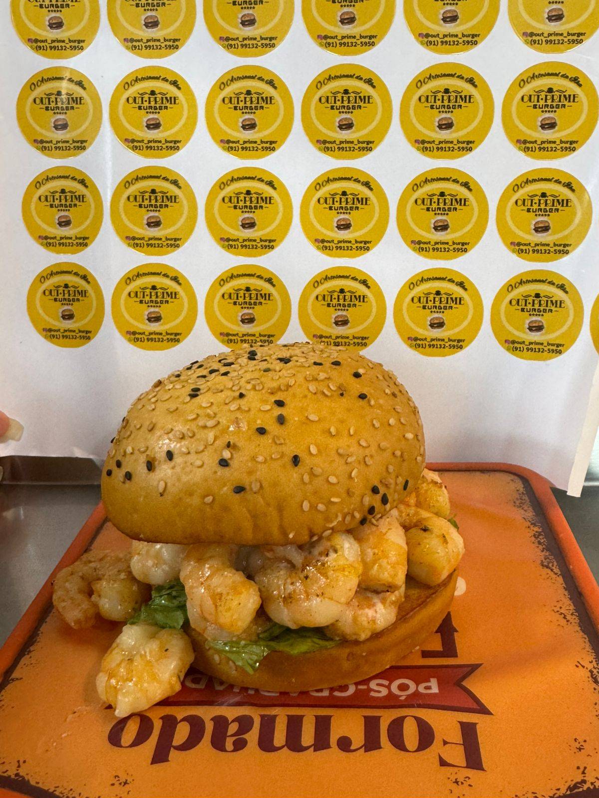 OUT PRIME BURGER меню