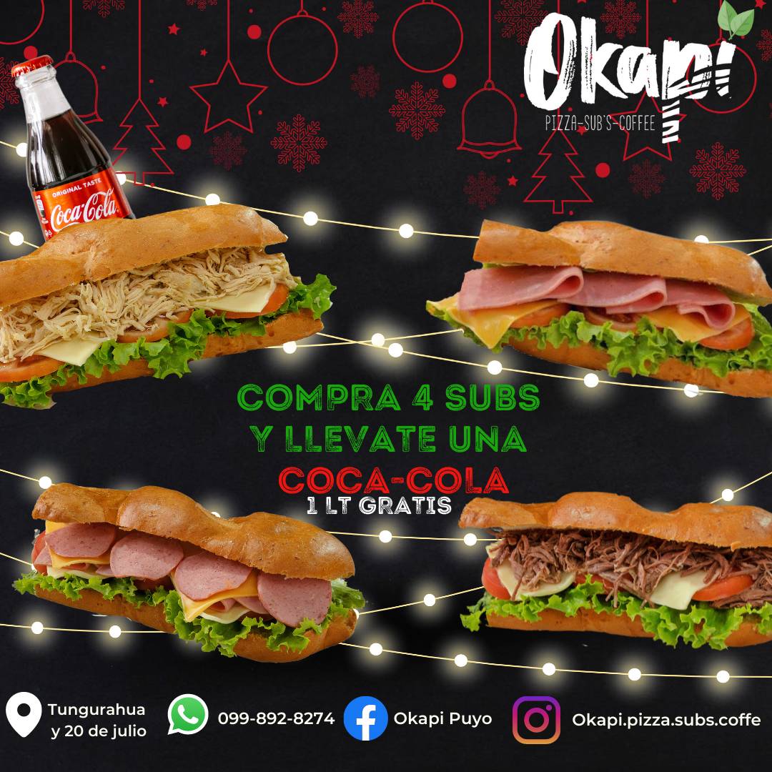 Okapi меню