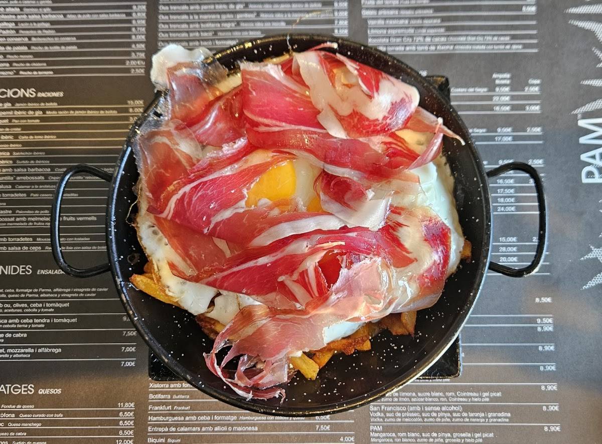 PAM Pintxos & Més меню