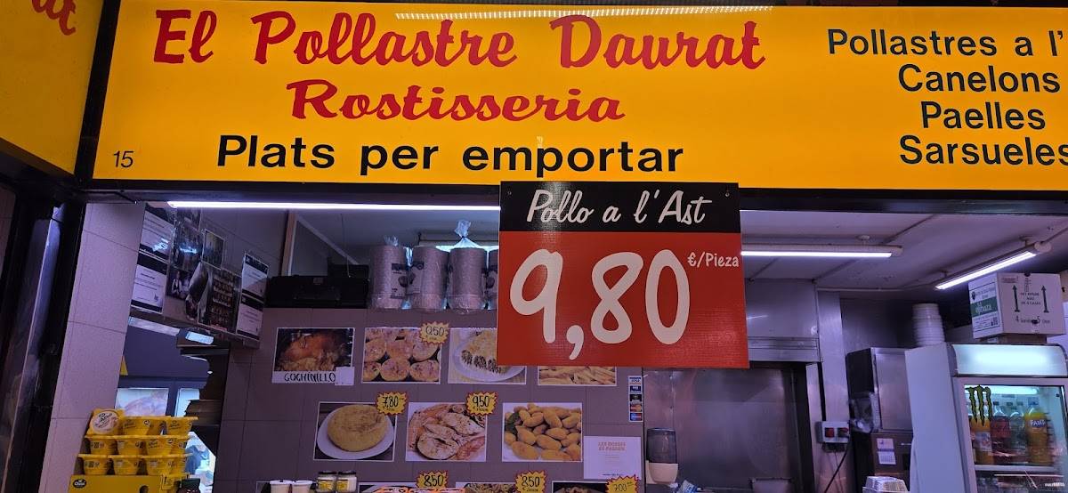 Panadería cancairo меню
