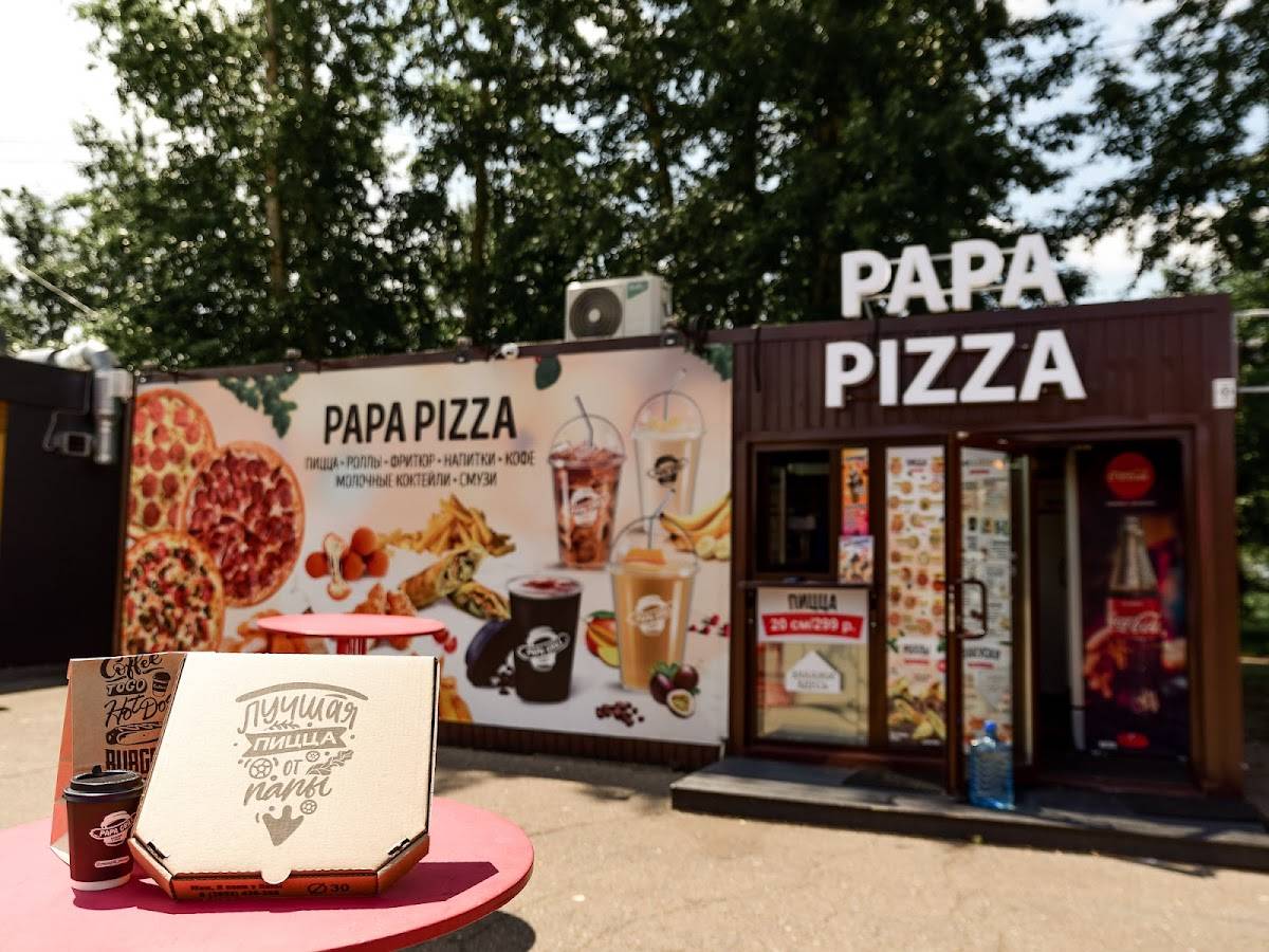 Papa Pizza меню