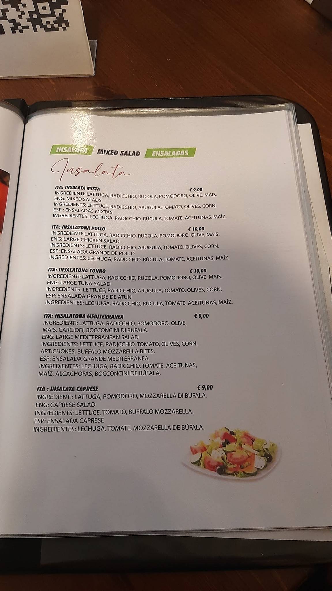 Pasta Roma & pizza меню