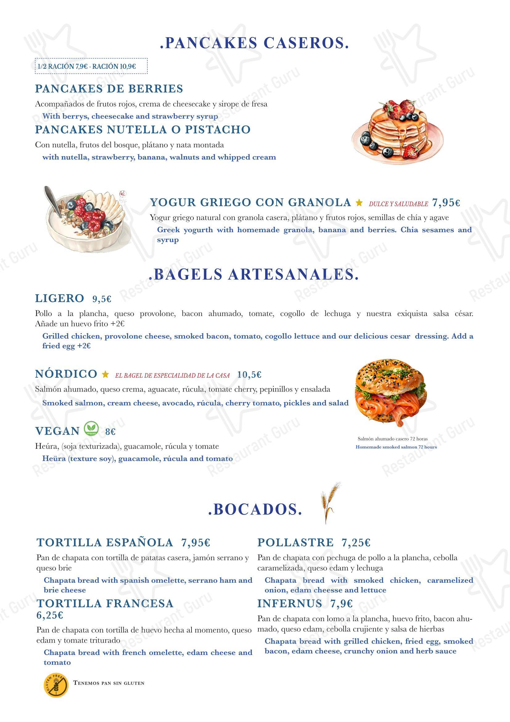 Меню напитков паба и бара Patchwork Concept Bar - Brunch