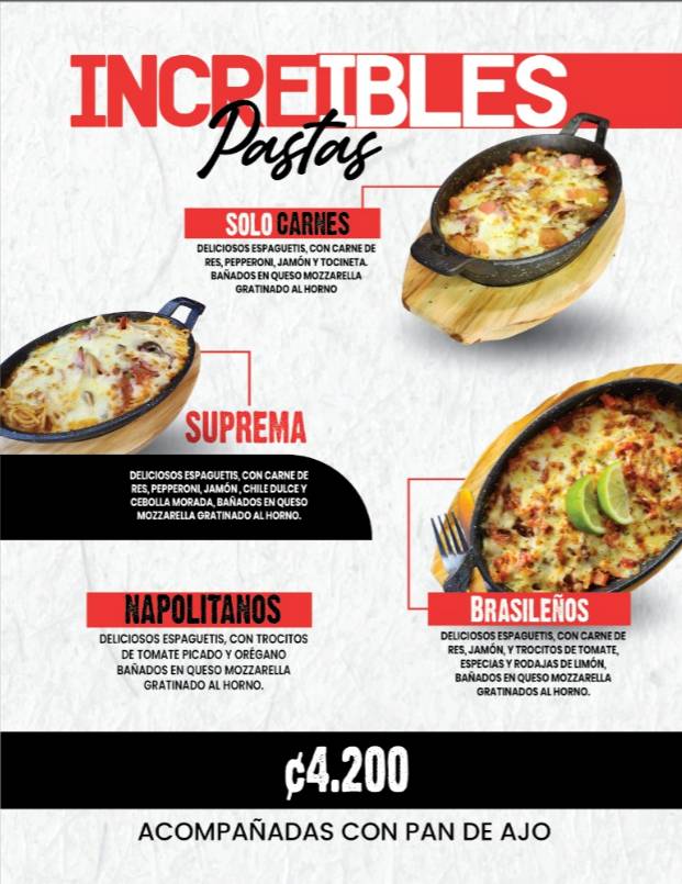Peperonni's Express • Río Segundo меню