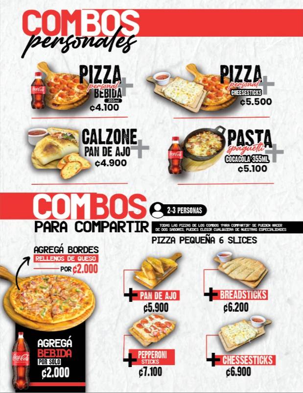 Peperonni's Express • Río Segundo меню