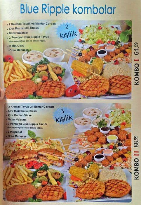 Supper Club, Kuruçeşme меню