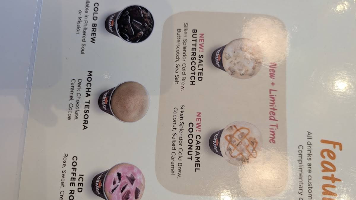 Philz Coffee меню