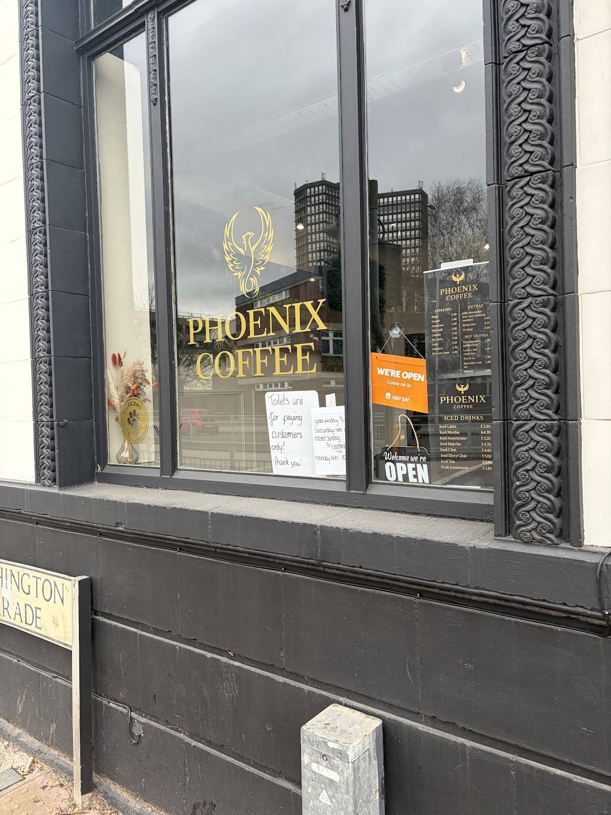Phoenix Coffee меню