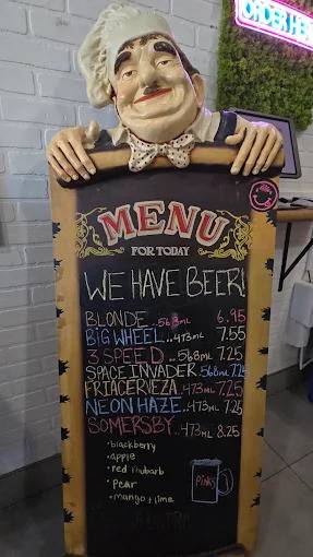 Pinks Burgers меню