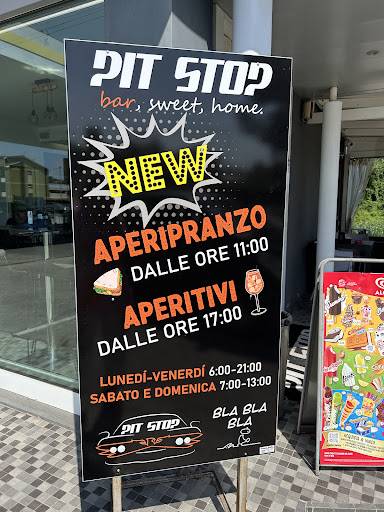Pit Stop Bar меню