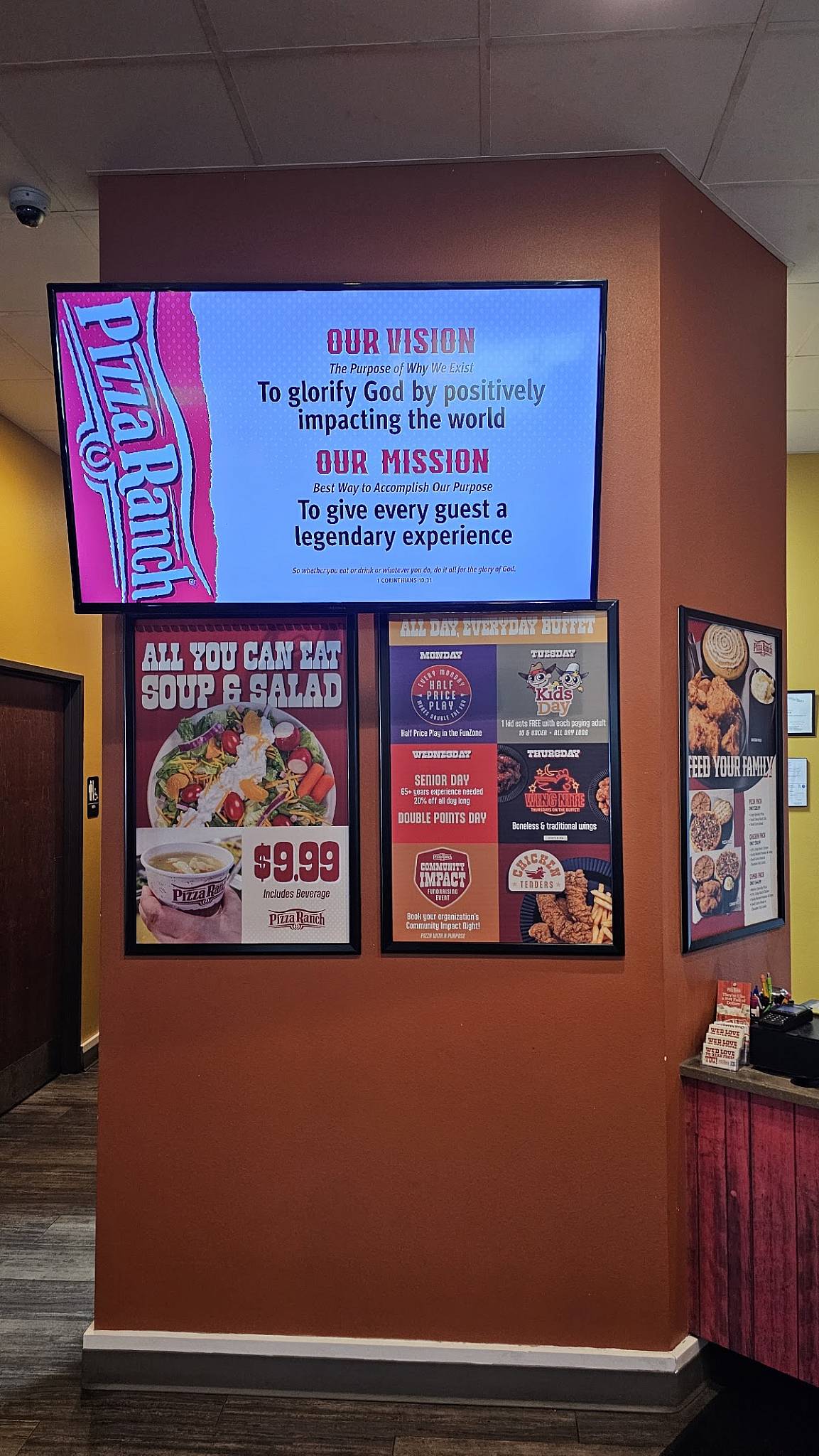 Pizza Ranch меню