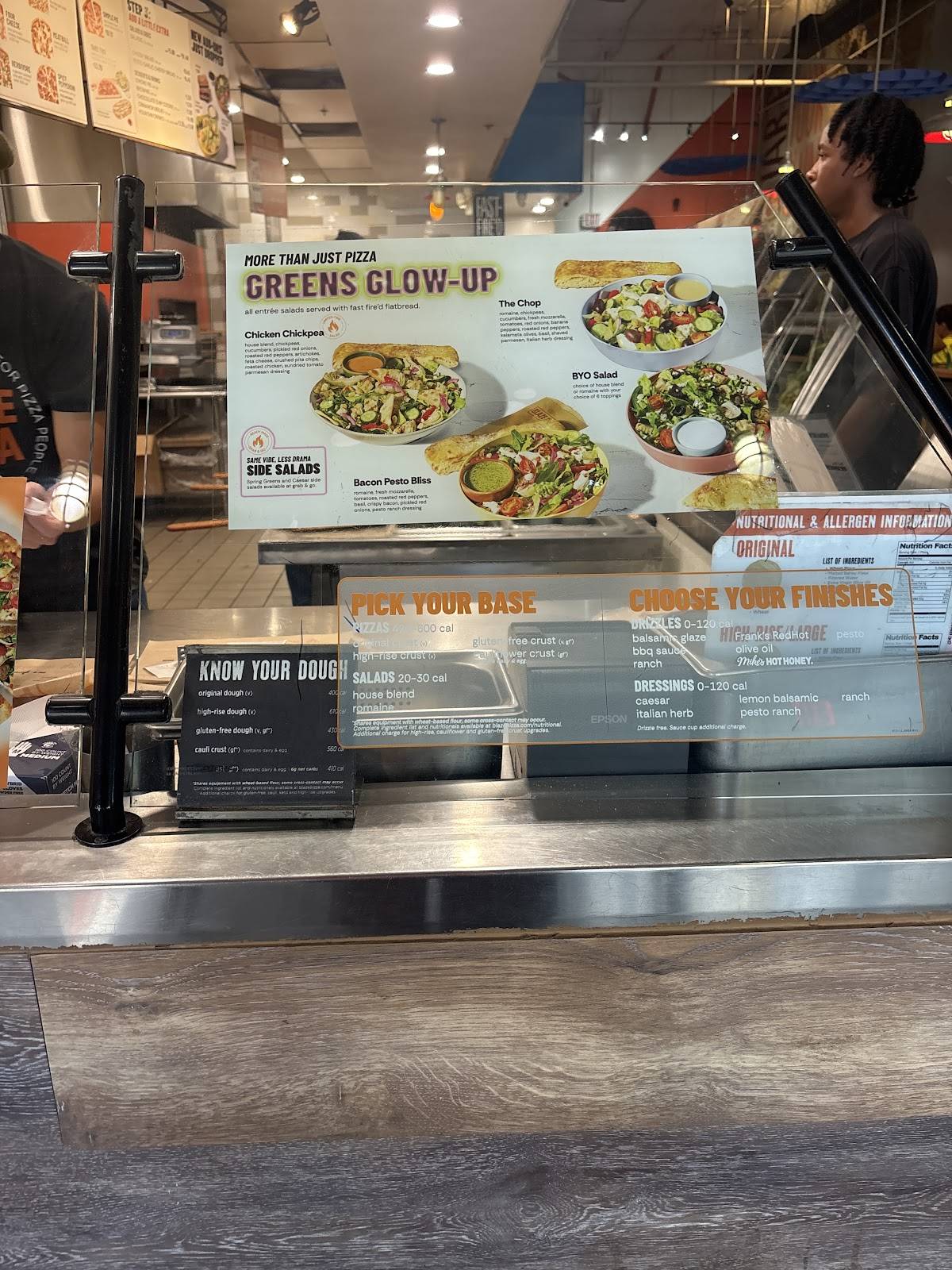 Blaze Pizza меню