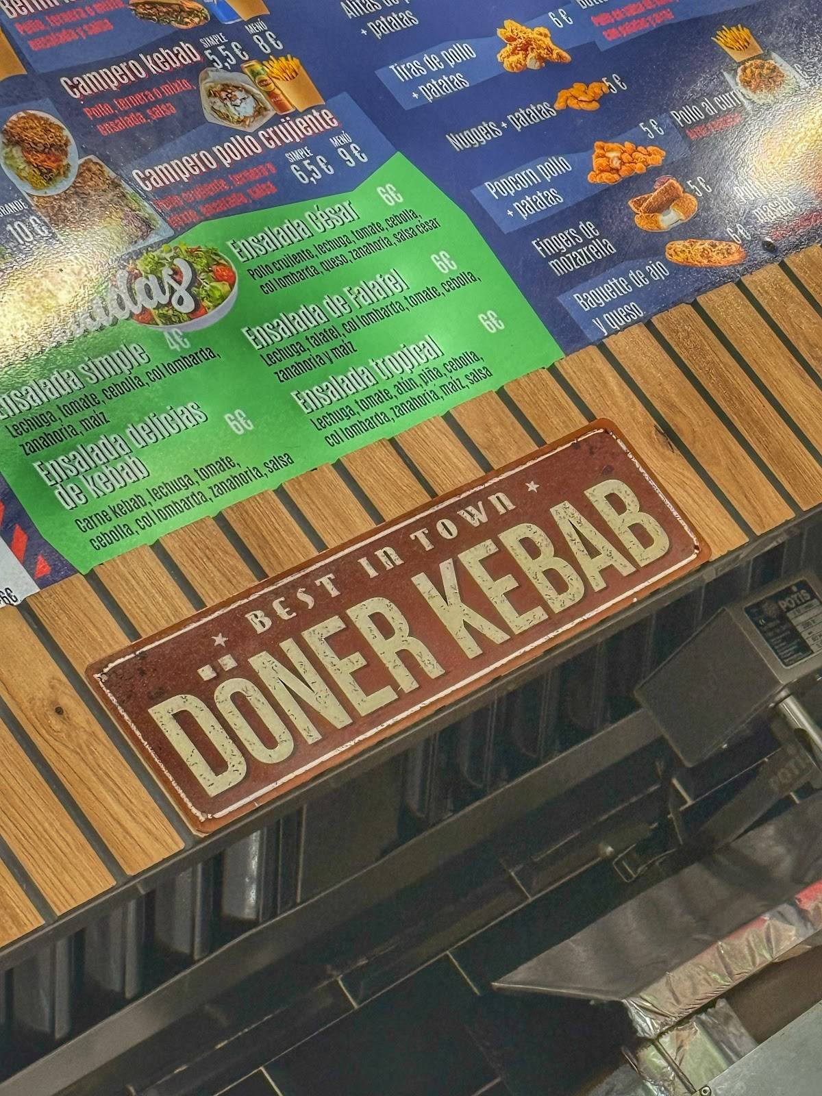 Pizzería Kebab Tacos París Ronda меню