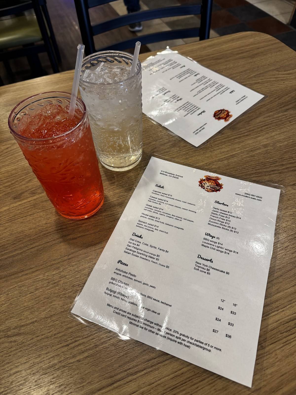 Modern Eats меню