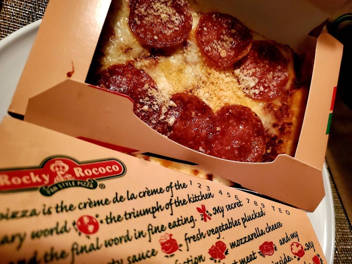 Rocky Rococo Pizza and Pasta меню