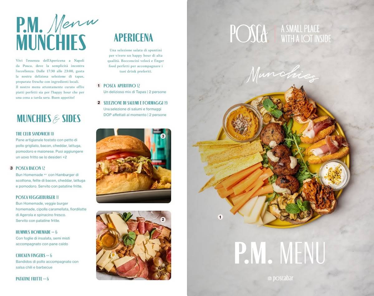 Posca - Bar/Bakery/Bistrot меню