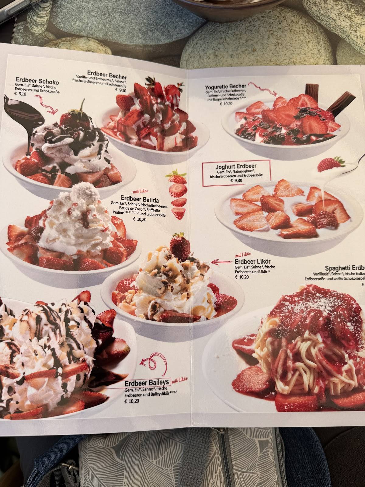 Promenaden Eiscafé Laboe меню