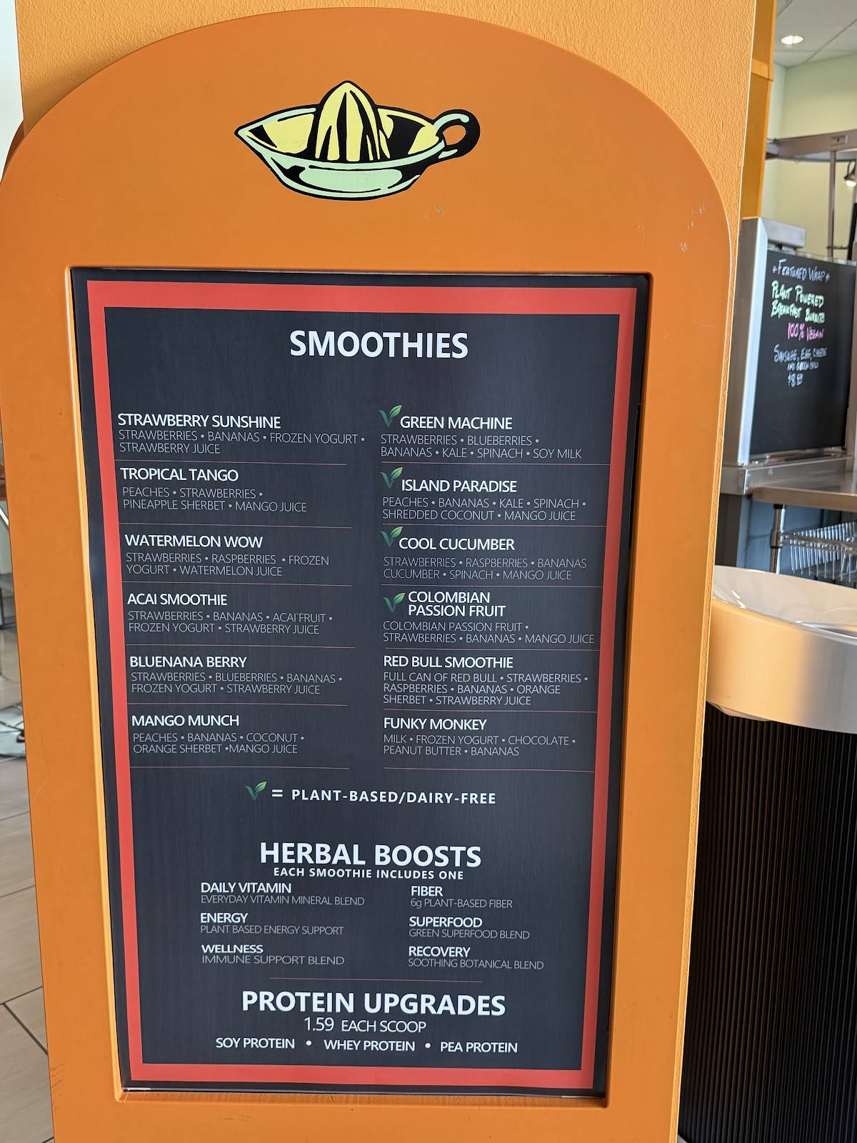 Juice Kitchen меню