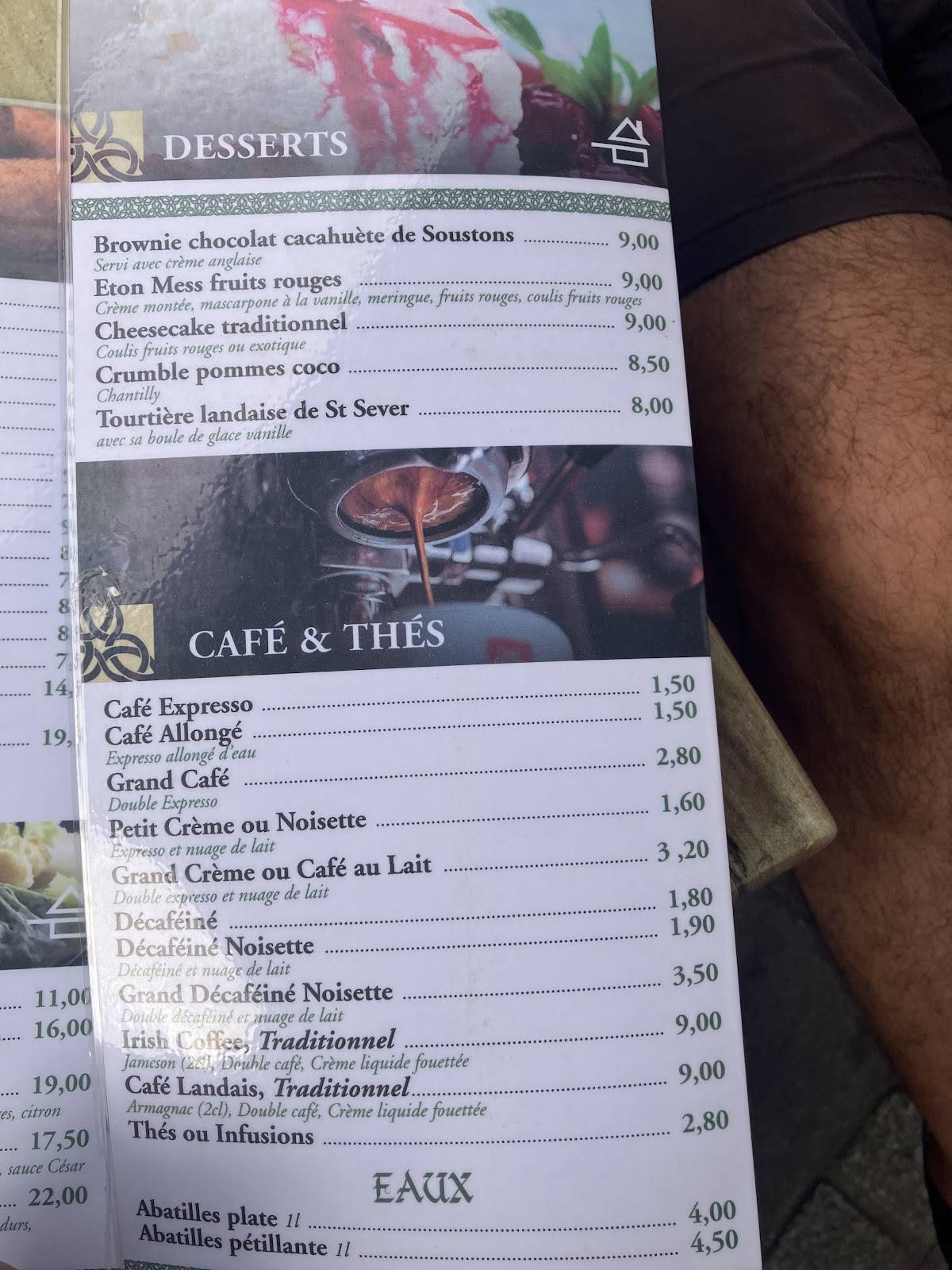 O’BAR BASQUE SOUSTONS ️ меню