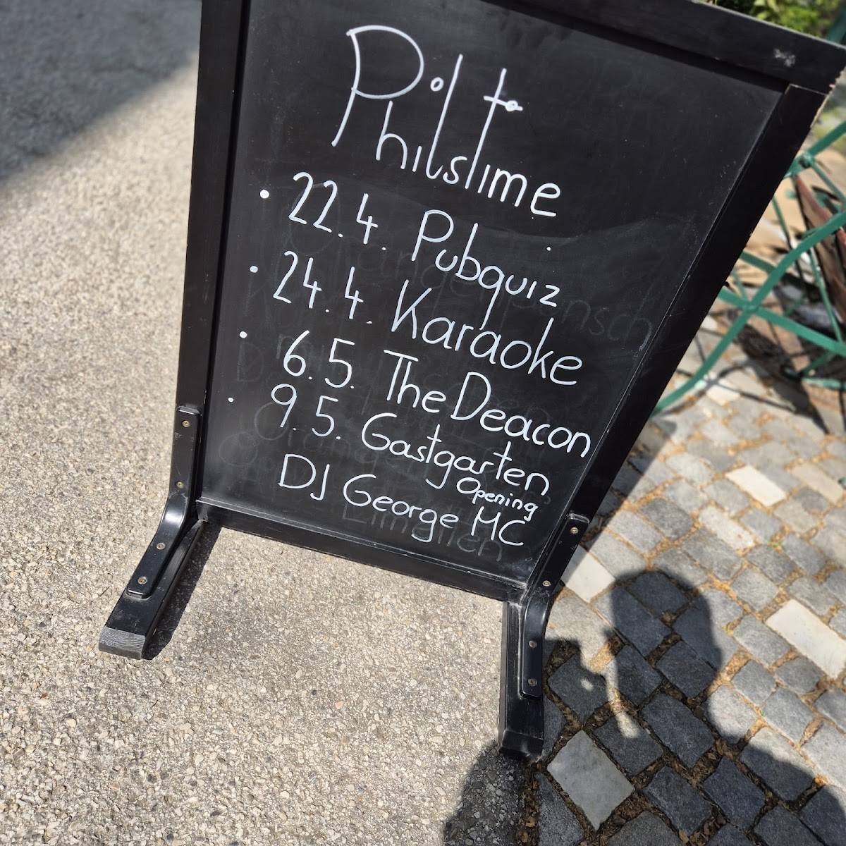 Phil's time / Cocktailbar меню