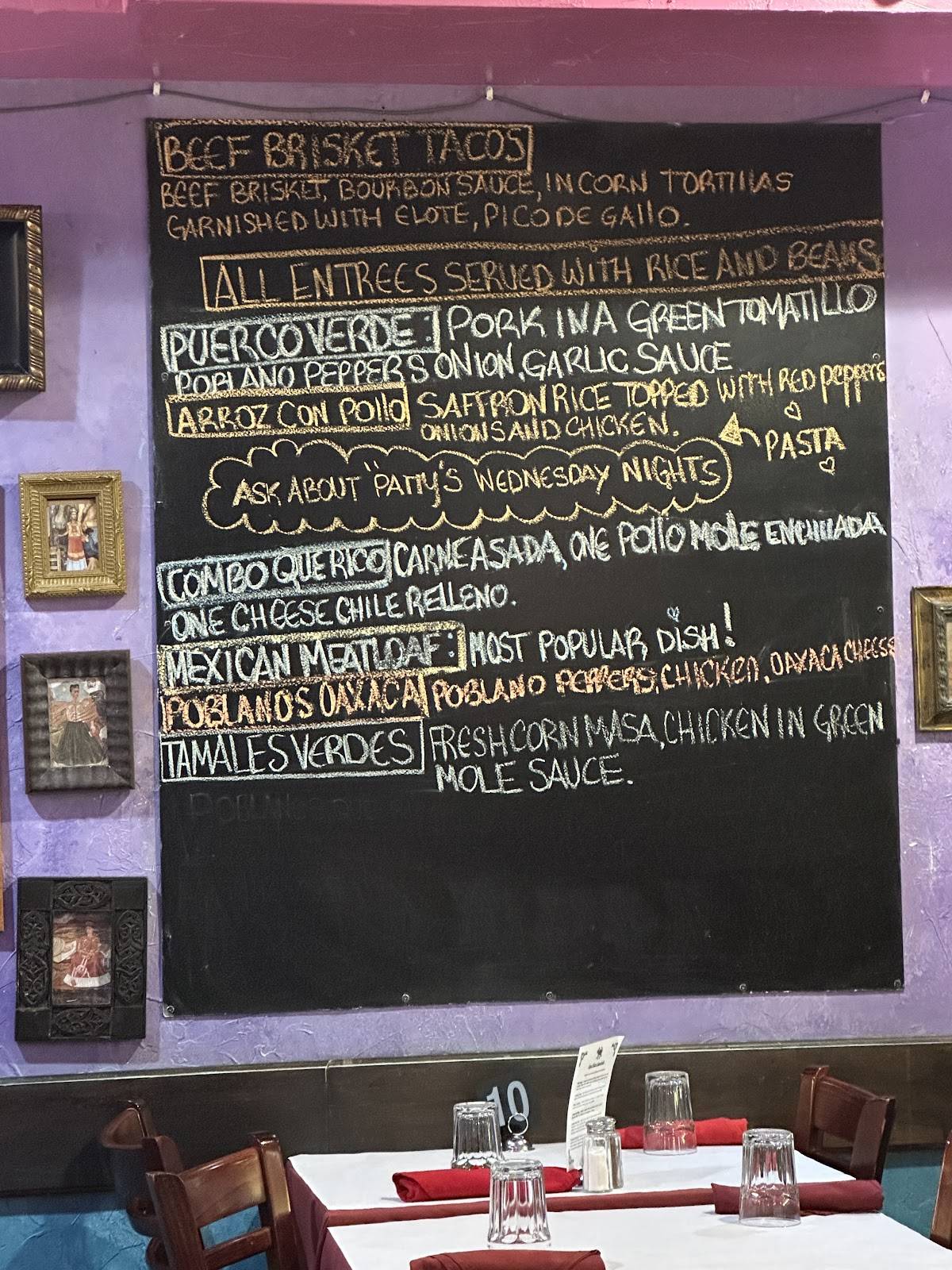 Qué Rico! Mexican Restaurant меню